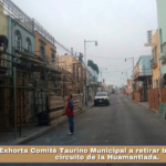 Exhorta Comité Taurino Municipal a retirar burladeros del circuito de la Huamantlada.
