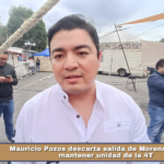 Mauricio Pozos descarta salida de Morena y llama a mantener unidad de la 4T.