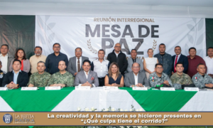 Impulsan autoridades de Tlaxcala y Puebla estrategia conjunta de seguridad en Mesa de Paz Interregional.