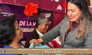 Abuelas y abuelos son pilar de las familias y la sociedad: Blanca Angulo.