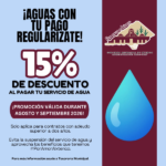 Gobierno de Ixtenco ofrece 15% de descuento para regularizar adeudos de agua potable.