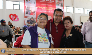 Con alegría y reconocimiento, Panotla festeja a sus abuelitas y abuelitos.