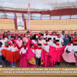Concluye con éxito el curso de verano “Juguemos a los Toros”; niñas y niños fortalecen la identidad taurina de Huamantla.