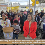 Kritsbey Pérez Flores reconoce el legado de las personas adultas mayores de Tetlanohcan.
