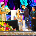 María José I es coronada como reina de la Feria Internacional del Arte Efímero y la Dalia 2026.