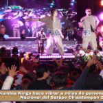 Kumbia Kings hace vibrar a miles de personas en la Feria Nacional del Sarape Chiautempan 2026.