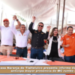 Casa Naranja de Tlaltelulco presenta informe de actividades y anticipa mayor presencia de MC rumbo a 2027.