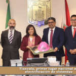 Tlaxcala, primer lugar nacional en electrificación de viviendas.