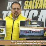 PRDT denuncia retiro de sus bardas y exige imparcialidad al ITE.