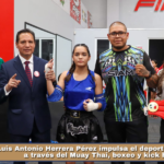 Luis Antonio Herrera Pérez impulsa el deporte en Tlaxcala a través del Muay Thai, boxeo y kick boxing.