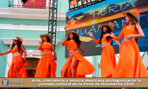 Arte, conciencia y música mexicana protagonizaron la jornada cultural de la Feria de Huamantla 2026.