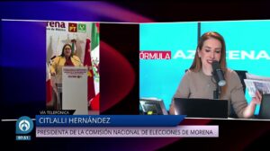 “En Tlaxcala la encuesta está cerrada”: Citlalli Hernández ante definición de Morena rumbo a 2027.