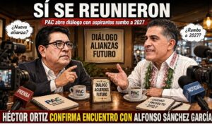 Confirma Héctor Ortiz que si se reunió con Alfonso Sánchez García