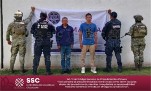 Programa de acompañamiento vehicular de la SSC permite la detención de dos sujetos.