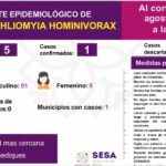 Detectan en Tlaxcala el primer caso humano de gusano barrenador, es un adulto mayor.