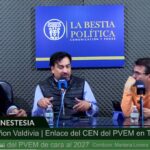 PVEM va por hasta 15 alcaldías y seis diputados en Tlaxcala para 2027: Jaime Piñón.