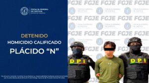 Detiene FGJE a otro probable responsable de homicidio ocurrido en Tepeyanco.