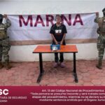 Detienen SSC y Marina a una persona por narcomenudeo en Chiautempan.