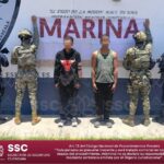 Detienen SSC y Marina a dos sujetos por narcomenudeo en Huactzinco.