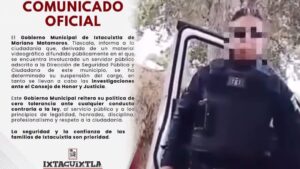 Suspenden a elemento de Seguridad Pública de Ixtacuixtla tras difusión de video.
