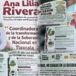 Reparten propaganda a favor de Ana Lilia Rivera y denuncian supuesta “campaña negra”.