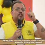 PRDT pide revisar posibles conflictos de interés de Josefina Rodríguez Zamora.