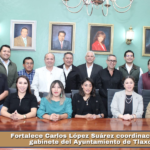 Fortalece Carlos López Suárez coordinación con el gabinete del Ayuntamiento de Tlaxcala.