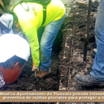 Realiza Ayuntamiento de Tlaxcala jornada intensiva de limpieza preventiva de rejillas pluviales para proteger a la ciudadanía.