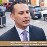 “Seguimos siendo Alianza Ciudadana”: Azaín Ávalos niega cambio a Morena.