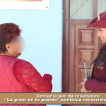 Cercanía que da resultados: «La presi en tu puerta» continúa recorriendo Ixtenco.