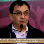 Mil 843 personas aprueban examen práctico de manejo en simuladores de la SMyT.