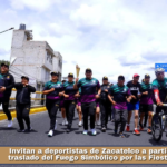 Invitan a deportistas de Zacatelco a participar en el traslado del Fuego Simbólico por las Fiestas Patrias.