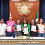 Respalda Laura Flores actividades por el Día Mundial de la Limpieza en Tlaxcala.