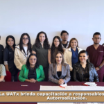 La UATx brinda capacitación a responsables de Casas de Autorrealización.