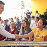 ¡Sigue el respaldo rumbo a la coordinación! Familias de Xiloxotitla van con Alfonso Sánchez García.