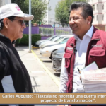 Carlos Augusto: “Tlaxcala no necesita una guerra interna, necesita un proyecto de transformación”.