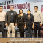 En octubre será la capital de Tlaxcala sede del Festival y Concurso Nacional de Marching Bands.