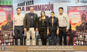 En octubre será la capital de Tlaxcala sede del Festival y Concurso Nacional de Marching Bands.