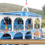 Inauguran nueva presidencia de comunidad en la ranchería El Molino.