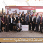 Apizaco convierte la Plaza de Toros “El Pana” en nuevo centro de espectáculos con nueva techumbre.