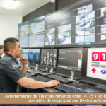 Ayuntamiento de Tlaxcala refuerza este 14, 15 y 16 de septiembre operativo de seguridad por fiestas patrias.