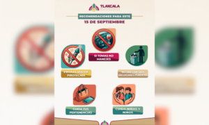 Ayuntamiento de Tlaxcala llama a celebrar las Fiestas Patrias con responsabilidad.
