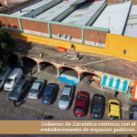 Gobierno de Zacatelco continúa con el embellecimiento de espacios públicos.