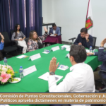 Comisión de Puntos Constitucionales, Gobernación y Justicia y Asuntos Políticos aprueba dictámenes en materia de patrimonio público y salud.