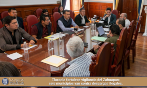 Tlaxcala fortalece vigilancia del Zahuapan; seis municipios van contra descargas ilegales.
