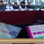 Ordenamiento territorial avanza en 43 de los 60 municipios de Tlaxcala.