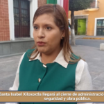 Santa Isabel Xiloxoxtla llegará al cierre de administración con avances en seguridad y obra pública.