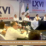Participa Rector de la UATx en diálogo nacional sobre educación superior.