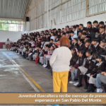 Juventud tlaxcalteca recibe mensaje de prevención y esperanza en San Pablo Del Monte.