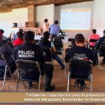 Fortalecen capacitación para la prevención y atención del gusano barrenador en Huamantla.